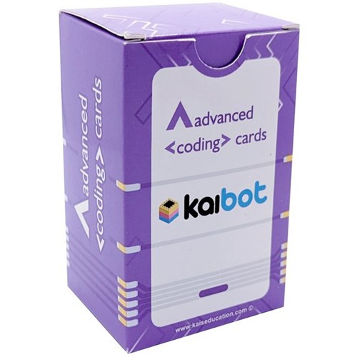 STEAM KaiBot Coding Cards Advanced, Pack of 100