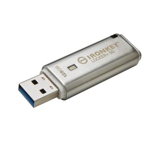 Kingston IronKey Vault Privacy 50 USB Flash Drive, 128 GB