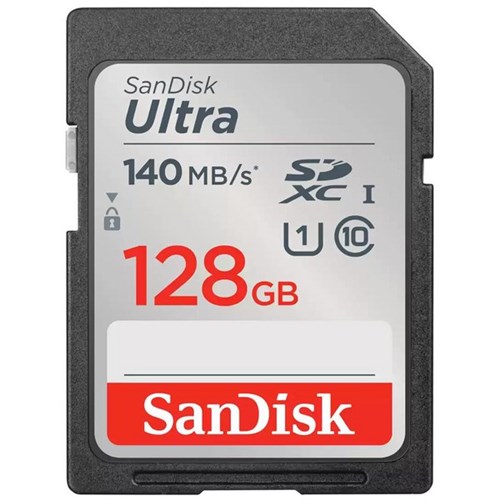 SanDisk Ultra SDXC Memory Card 128GB Class 10