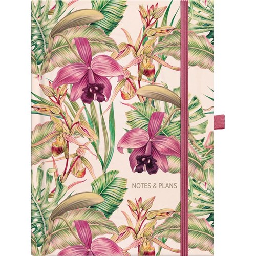 Collins A5 Diary Undated Day Per Page Unite Flowers