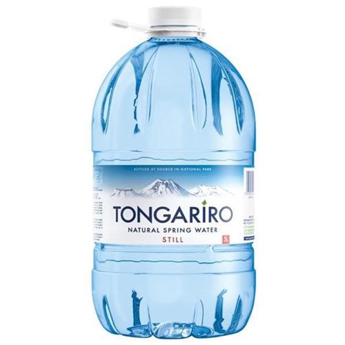 Tongariro Bottled Natural Spring Water 5L