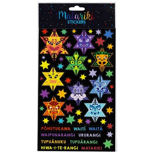 Matariki Star Stickers