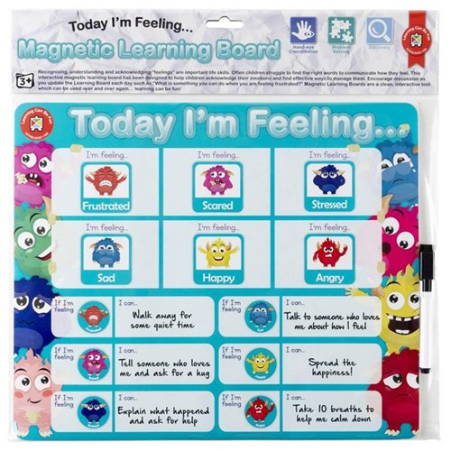Learning Can Be Fun Magnetic Emotions Learning Board 300x350mm