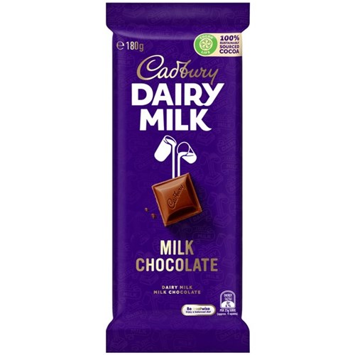 Cadbury Dairy Milk Chocolate Classic Milk 180g