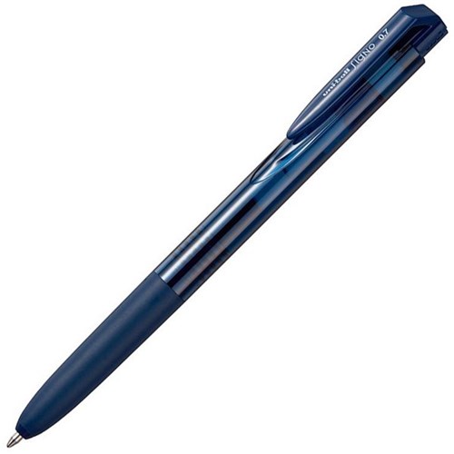 uni-ball Signo RT1 Blue-Black Rollerball Pen 0.7mm Fine Tip