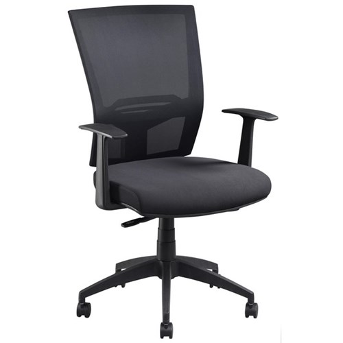 Advance Air Plus Black Back with Adjustable Arms