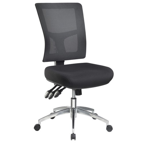 Enduro Chair No Arms Charcoal/Black