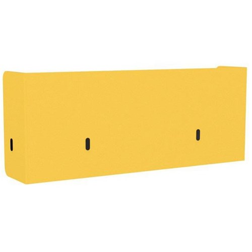 Boyd Acoustic Pod Desk Screen 1200mm Yellow