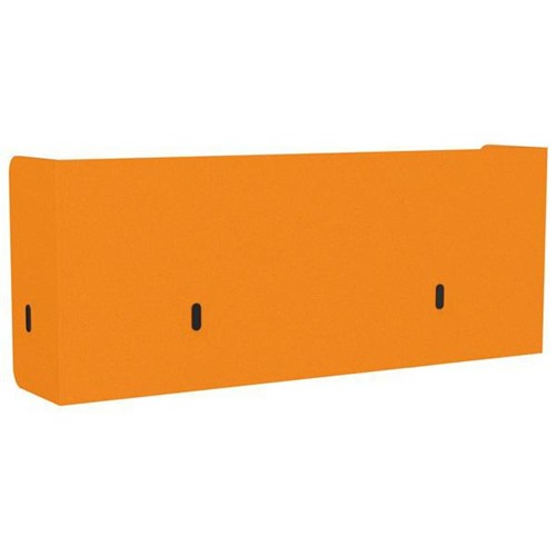 Boyd Acoustic Pod Desk Screen 1500mm Orange