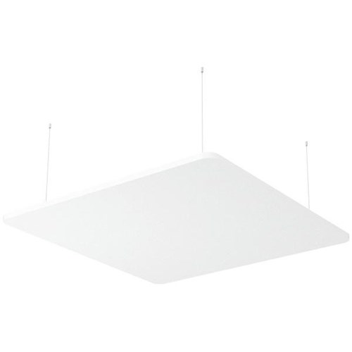 Boyd Visuals Floating Acoustic Ceiling Panel Square 1200x1200mm White