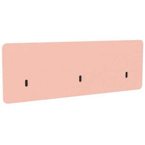 Boyd Acoustic Modesty Desk Panel 1800mm Blush Pink