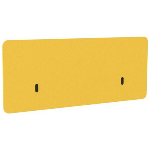 Boyd Visuals Acoustic Modesty Desk Panel 1200x600mm Yellow 