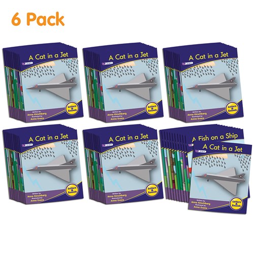 Junior Learning Letters & Sounds Phase 3 Set 1 Fiction, Set of 72 Books