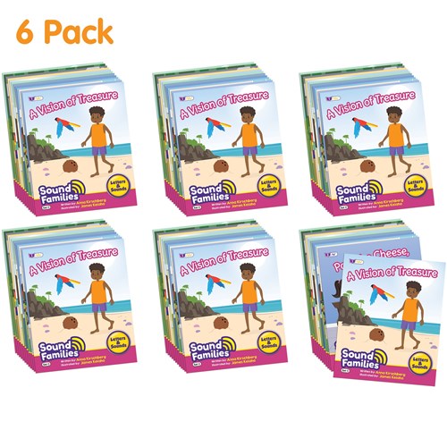 Junior Learning Sound Families R-controlled Fiction Phase 5.5, Set of 72 Books