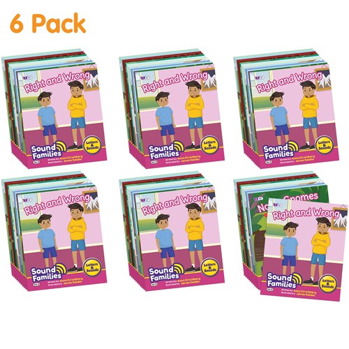 Junior Learning Sound Families Consonants Fiction Phase 5.5, Set of 72 Books