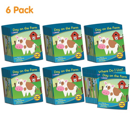 Junior Learning Letters & Sounds Phase 1 Set 1 Fiction, Set of 72 Books