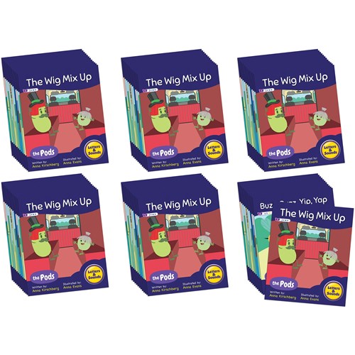 Junior Learning The Pods Phase 3, Set of 72 Books