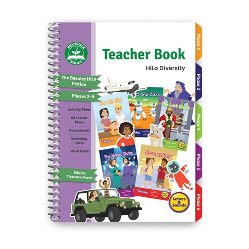 Junior Learning Decodables Teacher Book Hi-Lo Diversity