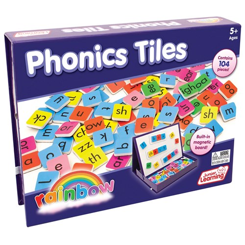 Junior Learning Rainbow Phonics Tiles