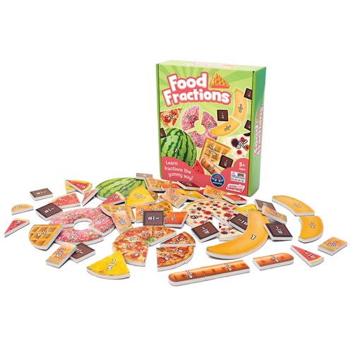 Junior Learning Food Fractions, Set of 129