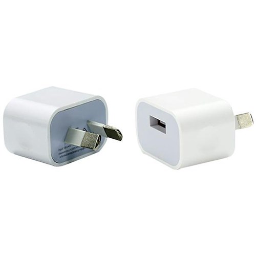 Dynamix Small Form Single Port USB Wall Charger 5V 2.1A