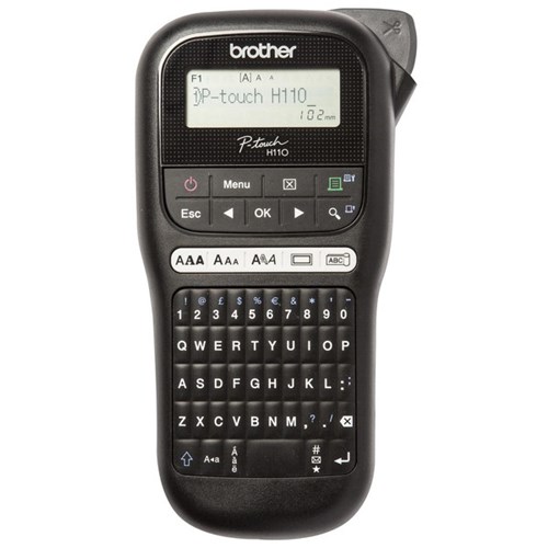 Brother P-Touch PTH110 Label Maker Labelling Machine Handheld Black