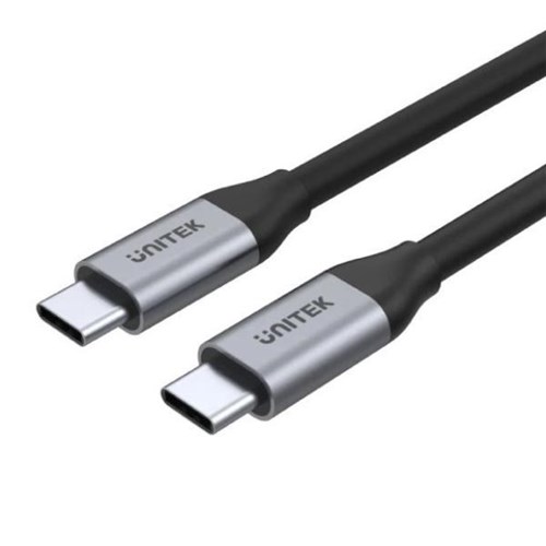 UNITEK USB-C to USB-C 3.1 Gen1 Cable For Syncing & Charging 2m Black