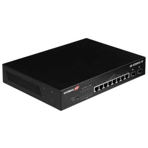 Edimax 10-Port Gigabit Long Range Web Smart PoE+ Switch