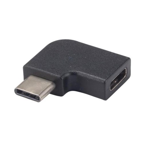 Dynamix USB-C Right Angled Male/Female Adapter | OfficeMax NZ