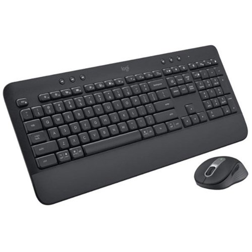 Logitech Signature MK650 Wireless Keyboard & Mouse Desktop Set for Business