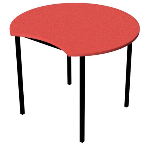 Zealand Scallop School Table 900mm Nesting Red
