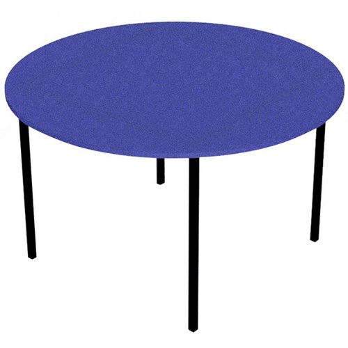 Zealand Round School Table 1200mm Blue