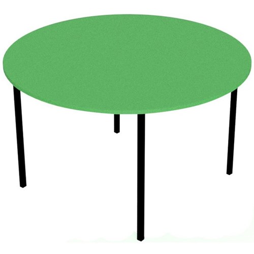 Zealand Round School Table 1200mm Green