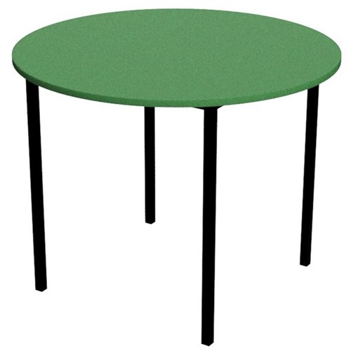 Zealand Round School Table 900mm Green