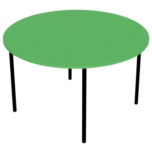Zealand Round School Table 1200mm Green