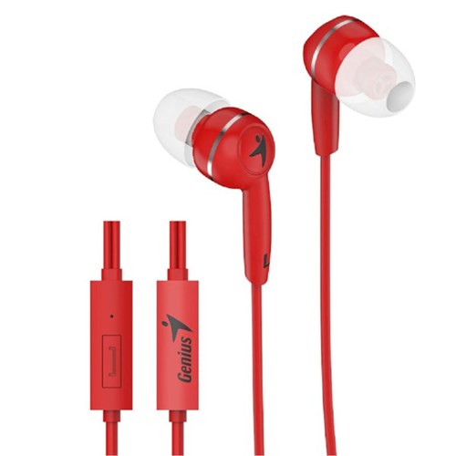 Genius HS-M320 In-Ear Headphones Red