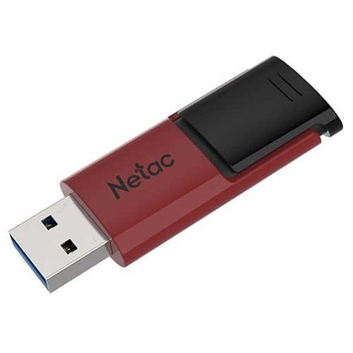 Netac U182 Flash Drive 64GB USB3.0 Red/Black