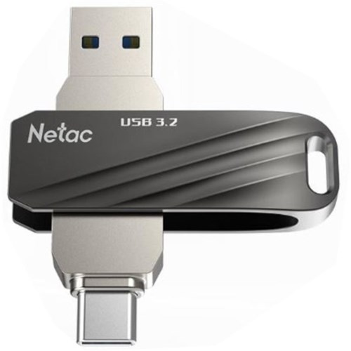 Netac US11 Dual Flash Drive 256GB USB3.2 for Type A & Type C