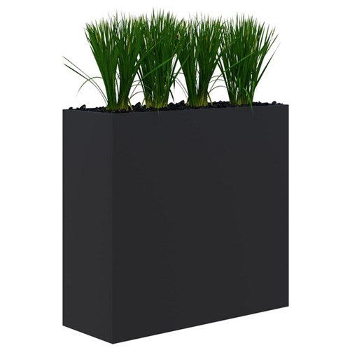 Rapid Planter Including Artificial Plants 1200x1200mm Black/Grass