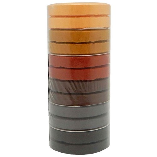 Tempera Paint Blocks Earth Colours, Pack of 12