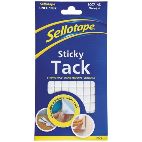 Sellotape Sticky Tack 100g White