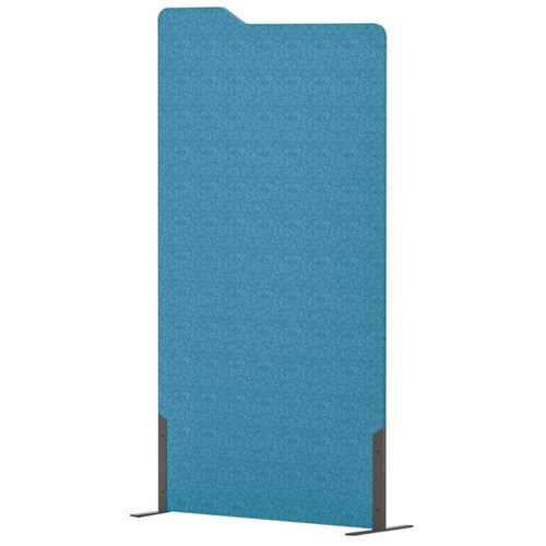 Boyd Freestanding Acoustic Partition Screen 1000x1800mm Pageant Blue