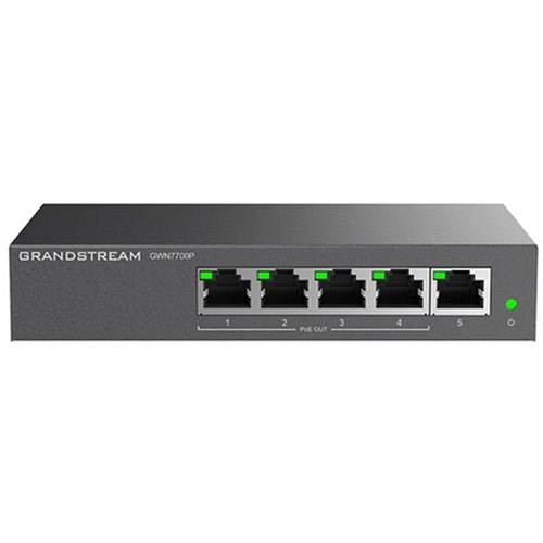 Grandstream GWN7700P 5-Port Unmanaged PoE Switch