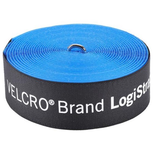 VELCRO® Brand LOGISTRAP Self- Engaging Reusable Strap 50mm x 7m Blue