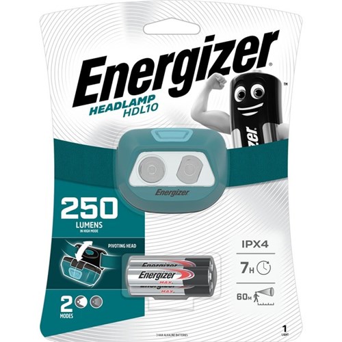 Energizer HDL10 Headlamp 250 Lumens