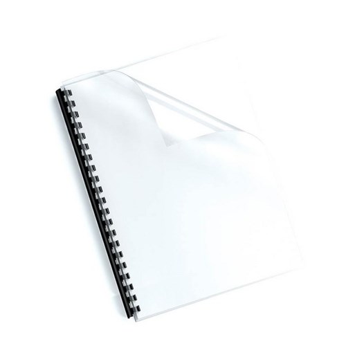 Fellowes Binding Covers 150 micron A4 Clear, Pack of 100
