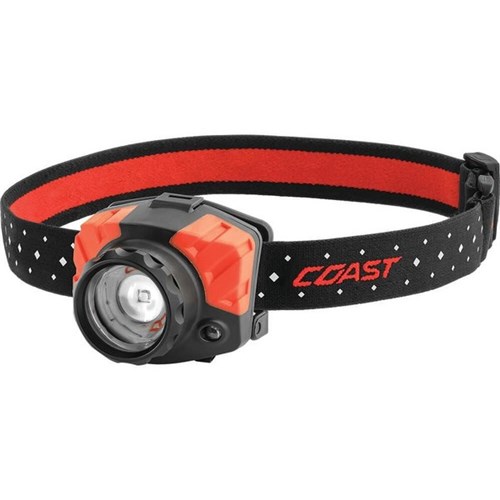 Coast FL85 LED Headlamp Torch with Dual-Colour White & Red Beam 