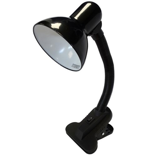Sansai Clip on Desk Lamp Black