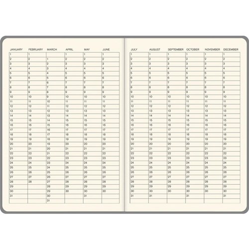 Collins Lifestyle Planner A5 Week To View Undated Blue