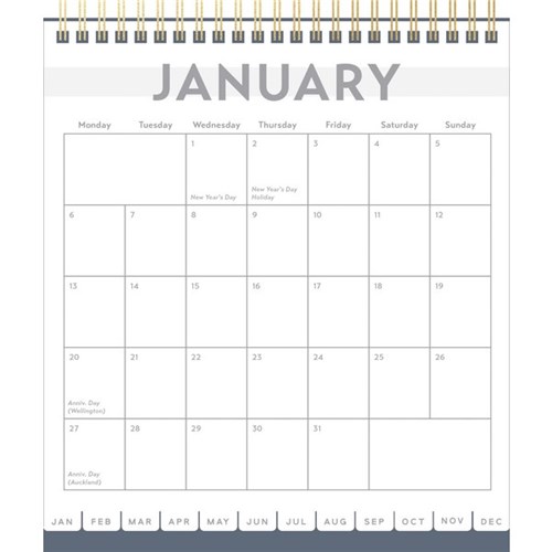 Collins Desk Calendar 2025 NZ Bay | OfficeMax NZ